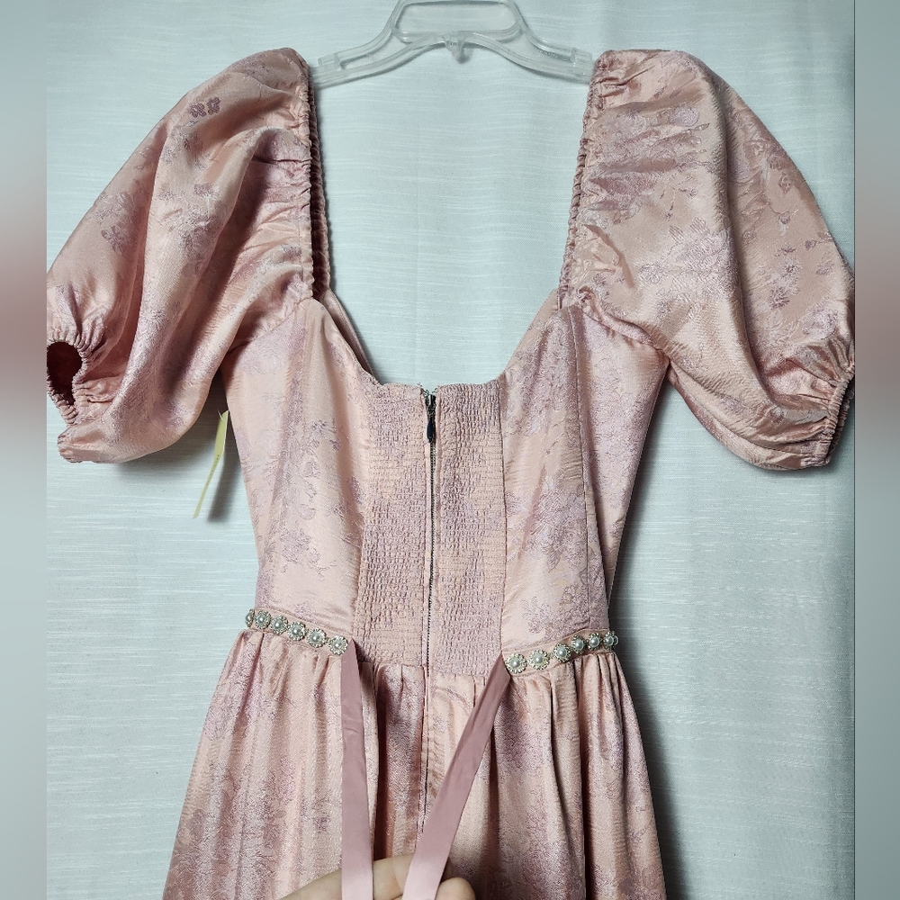 The Emma dress Windsor brocade V. Chapman - Picture 11 of 16